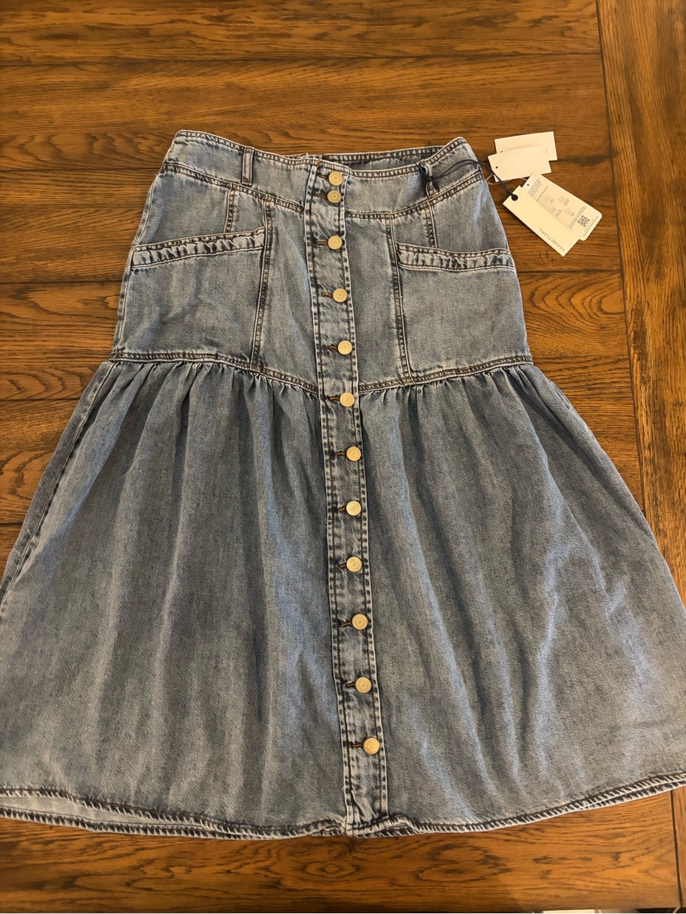 Habitual Sky Blue Women’s Denim Skirt S10
